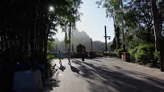 Disneys Expedition Everest POV back row @60fps social distancing