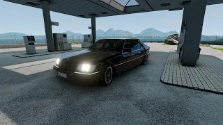 BeamNG - Mercedes-Benz S-Class W140 AMG - Italy