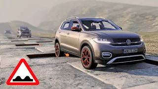 BeamNG Drive - Suspension & Stress Testing The Volkswagen T-Cross