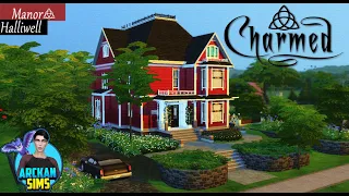 MANOR HALLIWELL (Charmed house) part 2 // The Sims 4 (Speed Build) + CC // Charmed series