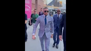 Conor McGregor arrived at T-Mobile Arena in style - UFC264