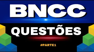 ⭐️BNCC para Concurso PROFESSOR ✅ BNCC Simulado 👉#parte1