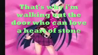 Winx Club - Heart of stone (lyrics)