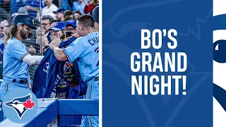 Bo Bichette's CLUTCH go-ahead grand slam against the Red Sox!