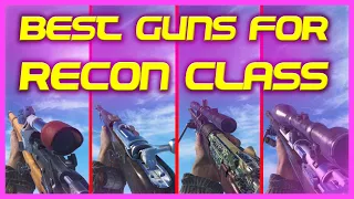 BEST GUNS For RECON CLASS In Battlefield 5