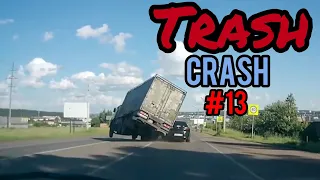 Trash Crash #13 | Brutal Car Crash 2022 | Fatal Car Crashes Compilation 2022 | Idiots In Cars