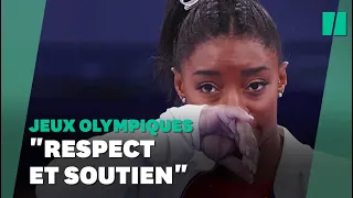 Après le retrait de Simone Biles, les messages de soutien se multiplient