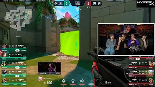 TenZ Reacts to PRX Someting's VAC OPERATOR SHOT - Grand Final