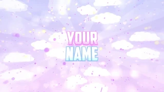 (Panzoid + After Effects) Cute 2D Pastel Ariana Grande Intro Template