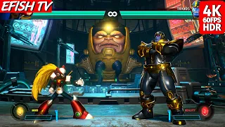 Zero & Spencer vs Thanos & Hulk (Hardest AI) - Marvel vs Capcom: Infinite | PS5 4K 60FPS