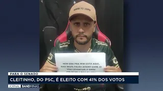 CLEITINHO AZEVEDO É ELEITO SENADOR POR MINAS COM 41% DOS VOTOS