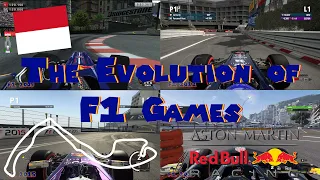 Red Bull in Monte Carlo - Monaco | The Evolution of F1 Games F1 2009 - 2019