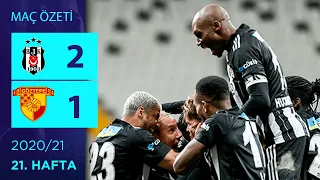 ÖZET: Beşiktaş 2-1 Göztepe | 21. Hafta - 2020/21