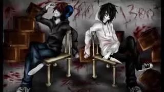 Jeff the killer and Eyeless Jack (AMV I will not bow)