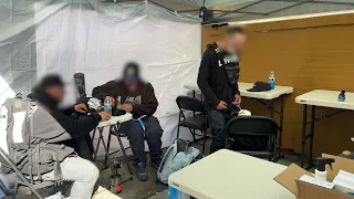 Rogue nonprofit workers set up pop-up safe injection site in SF Tenderloin