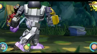 Angry Birds transformer - New character menasor gameplay