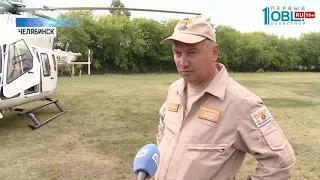 Пострадавшего в аварии на М-5 доставили в Челябинск