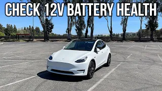 Check 12V Battery Health (And How To Get Into Service Mode) For Your Tesla Model 3/Y