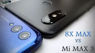 Honor 8X Max vs Xiaomi Mi Max 3 Comparison