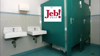 mr brightside but you're jeb bush & you're listening to it from your campaign hq's bathroom