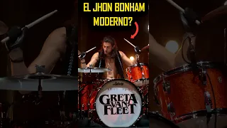 Danny Wagner - Greta Van Fleet (Los Discipulos De John Bonham De Led Zeppelin) #shorts