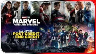 Marvel all movies end credit and post credit scene | All MCU post credit scene in hindi