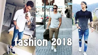 Men's fashion upgrade 2018 new style streetwear