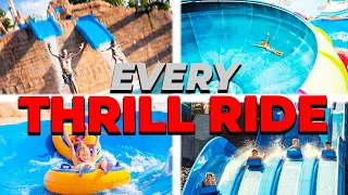 Every Thrill Ride at Skara Sommerland Water Park RANKED! (With On-Ride Povs)