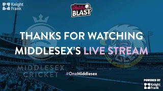 VITALITY BLAST LIVE STREAM | MIDDLESEX V ESSEX EAGLES