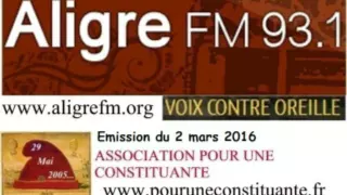 Emission du 2 mars 2016 consacrée à la Révolution française. Partie 3.