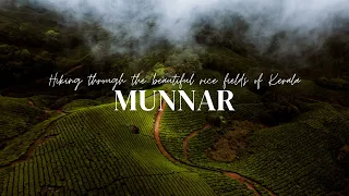 Breathtaking Drone Shots of Munnar's Tea Fields | Kerala Adventure"Description: