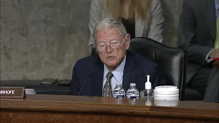 Inhofe Questions Nominee for U.S. Forces Korea Commander Paul LaCamera at Armed Services Hearing