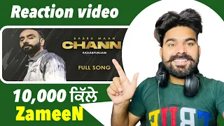 REACTION ON : Babbu Maan : Chann (Official Music Video) Adab Punjabi | Latest Punjabi Songs 2022