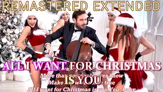 HAUSER ALL I WANT 4 CHRISTMAS IS U - MARIAH CAREY COVER (REMASTERED EXTENDED)