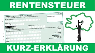 Neues rentnerleichtes Formular für Steuererklärung | RA Matthias Trinks