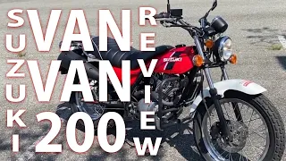 Suzuki VanVan200 Review. Perfect for the new rider assassin!