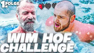 🥶🤯Zum SUPERHUMAN werden! - Wim Hof Challenge Folge 1 | Meine HÄRTESTE CHALLENGE?