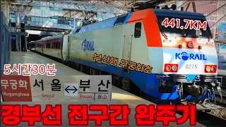 (5시간30분)서울 부산을 무궁화호로 완주 가능하십니까?
