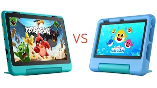 Amazon Kids Fire Tab 8 Pro vs. Kids Fire Tab 7 Best Tablet Comparison 💯😁