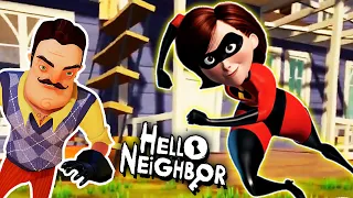 HELLO ELASTIGIRL (The Incredibles) | Hello Neighbor Mod