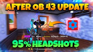 Best SetEdit Commands for OB43 Update | Get 95% Headshot Quickly
