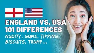 101 Differences Between England & USA | Cultural Differences USA vs England | Americans in England