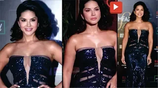 Sunny Leone Hot & Bold Video | Sunny Leone Sexy Look at Filmfare Glamour and Style Awards 2019