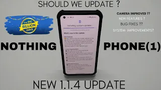 Nothing OS 1.1.4 New OTA Update for Nothing Phone (1) | Added 3 Button Navigation, Camera Watermark