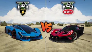 GTA 5 LAMBORGHINI TERZO VS GTA 5 BUGATTI BOLIDE - WHICH IS BEST?