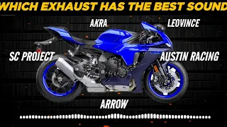 Yamaha YZF R1 | Which Exhaust Sound is the Best? 🔊