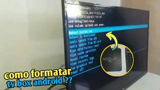 Como Formatar TV BOX MX Q PRO 4k 5G Android No Reset ??