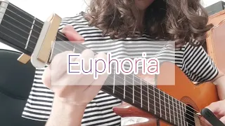 BTS (Jungkook) - Euphoria Fingerstyle Acoustic Guitar Cover