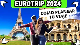 ✈️ VIAJA A EUROPA en 2024 || BARATO y Paso a Paso!!