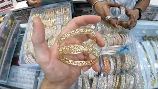 Paradise for Women in India, Shopping in Mumbai, Sarees, Jewelry and Bracelets, Shopping day #2